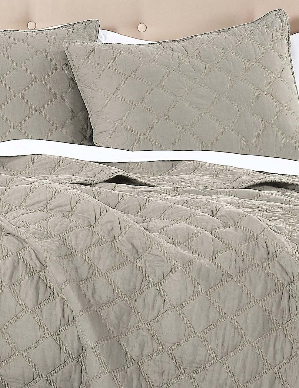 Anne Klein  AK Diamond Quilt Set