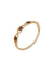 Anne Klein Gold Tone Oval Hinge Bracelet in Gift Box