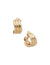 Anne Klein Gold Tone 16MM Hoop Gold-Tone Clip Earrings