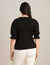 Anne Klein  Ruffle Sleeve Placket Pullover Top