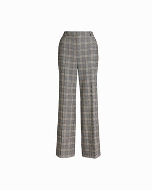 Anne Klein Anne Black Multi Wide Leg Slash Pocket Pant