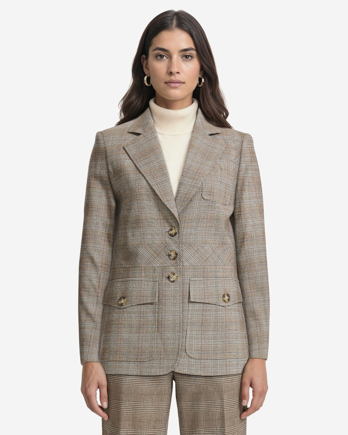 Patch Pocket Banded Jacket Clothing Kasper