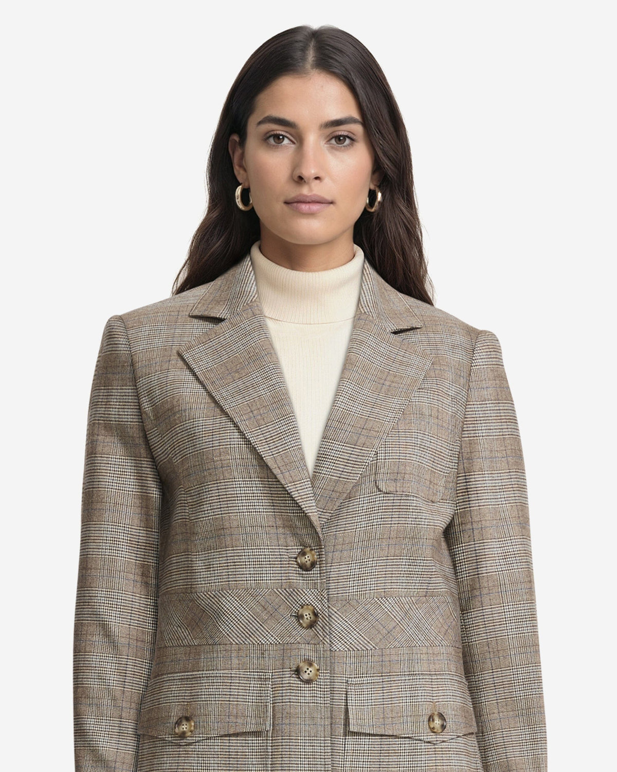 Patch Pocket Banded Jacket Clothing Kasper