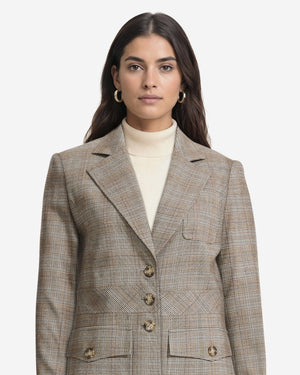 Patch Pocket Banded Jacket Clothing Kasper