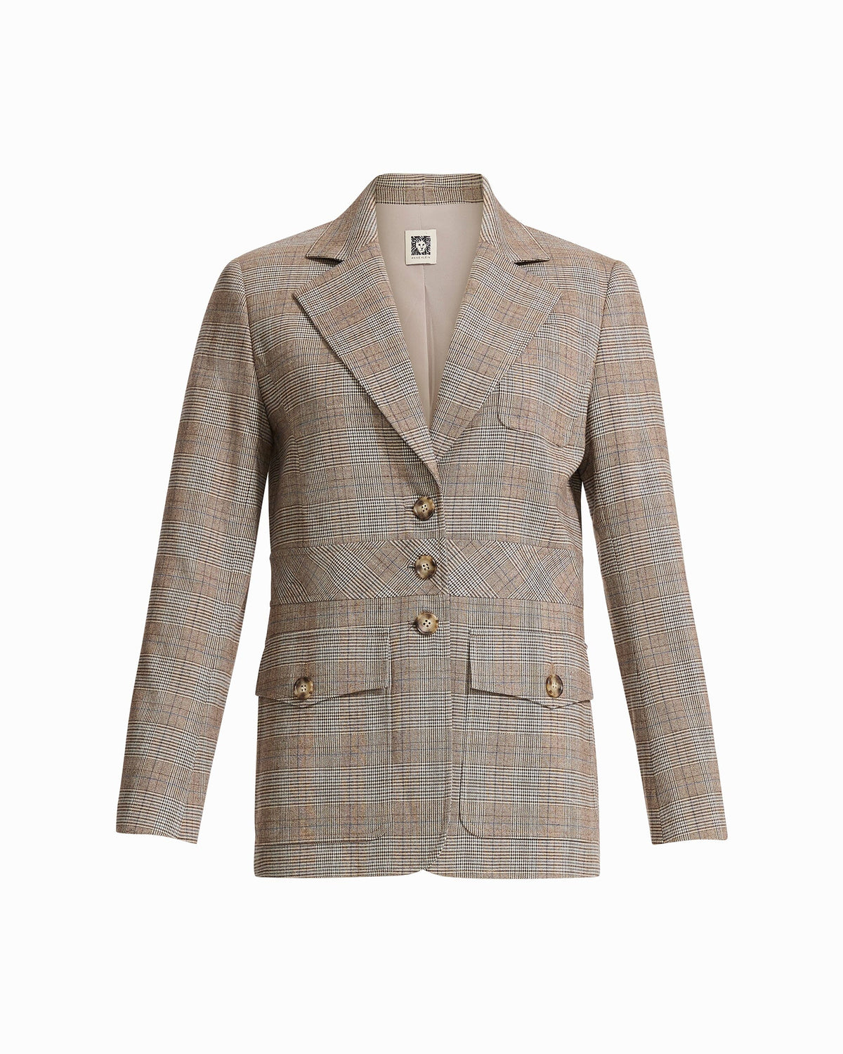 Anne Klein Patch Pocket Banded Jacket