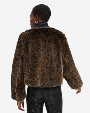Faux Fur Jacket Clothing Kasper