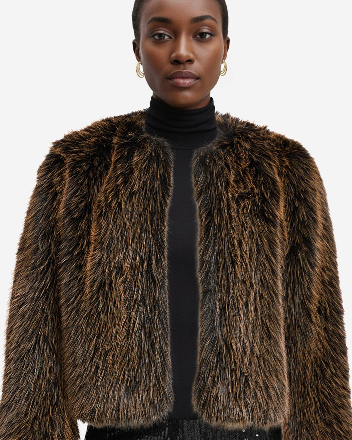 Faux Fur Jacket Clothing Kasper