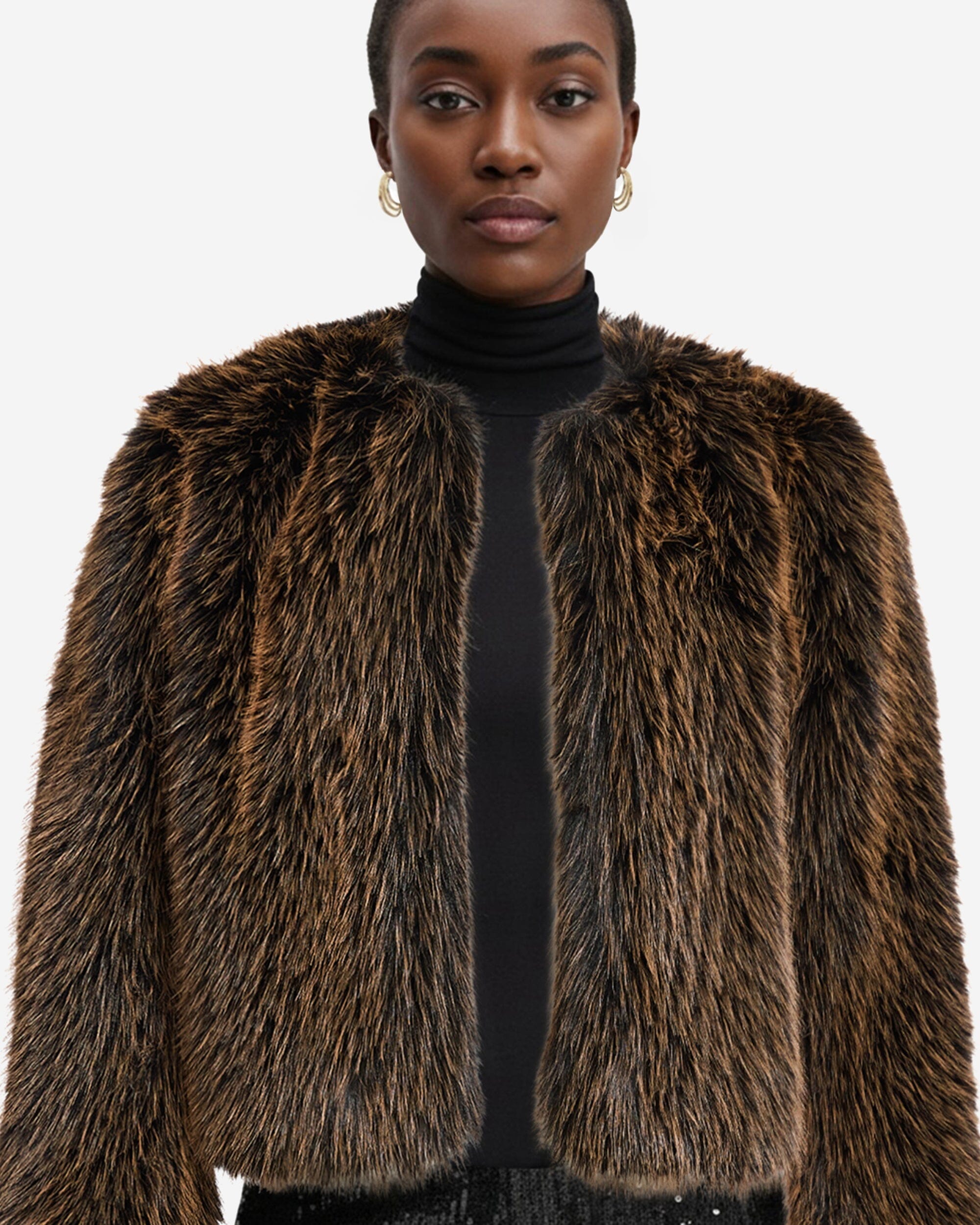 Faux Fur Jacket Clothing Kasper