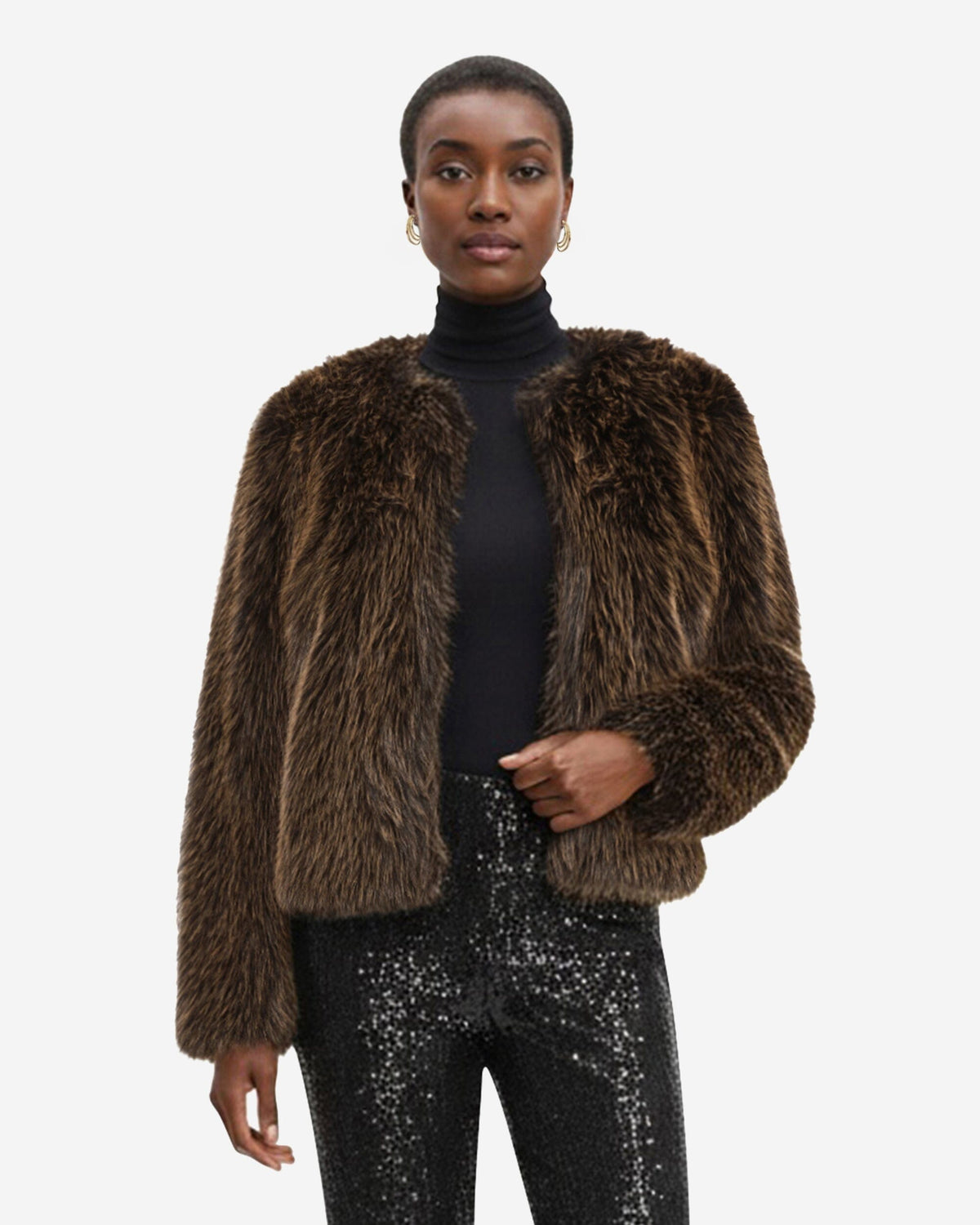 Faux Fur Jacket Clothing Kasper