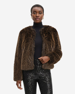 Faux Fur Jacket Clothing Kasper