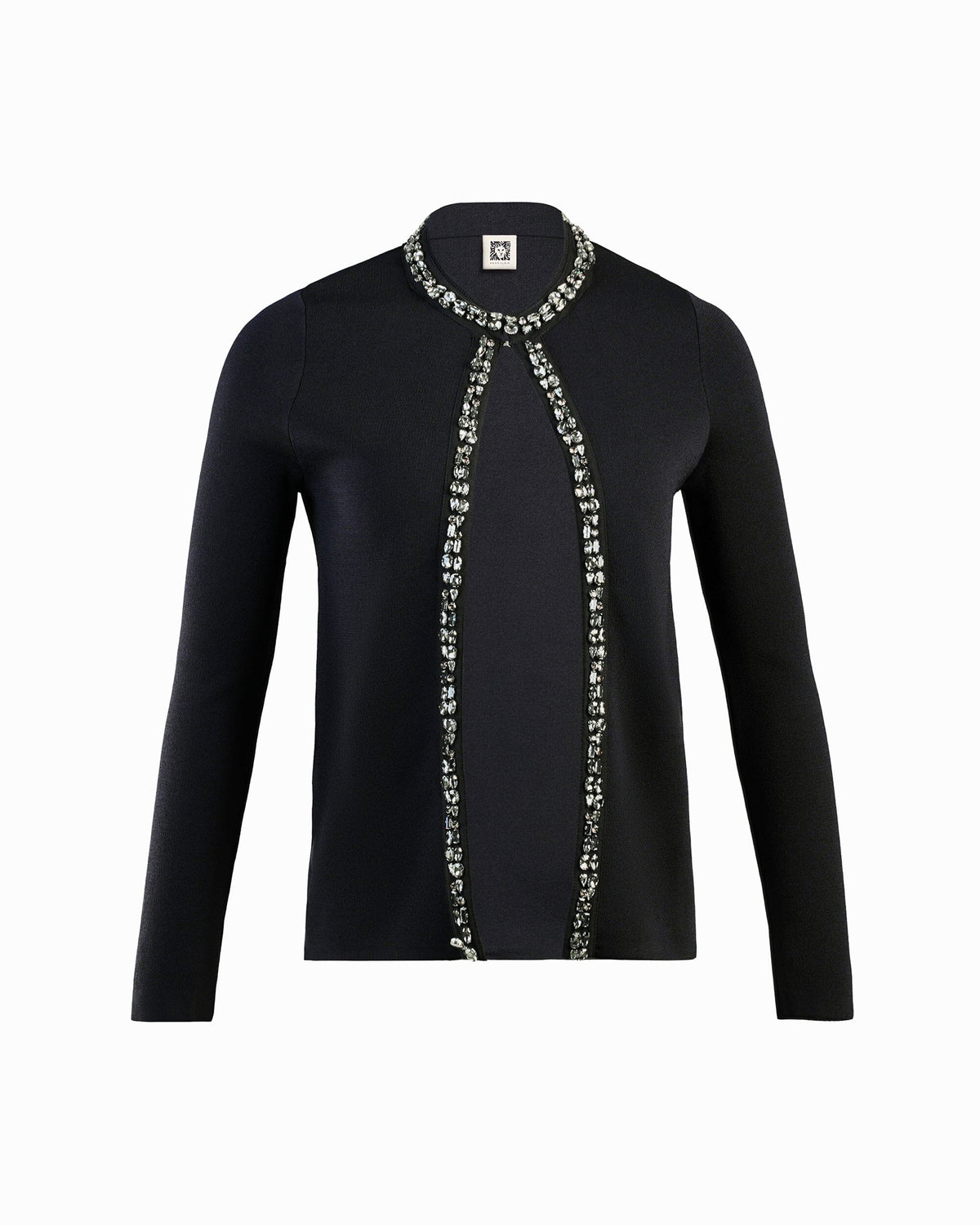 Anne Klein Anne Black Crystal Cardigan