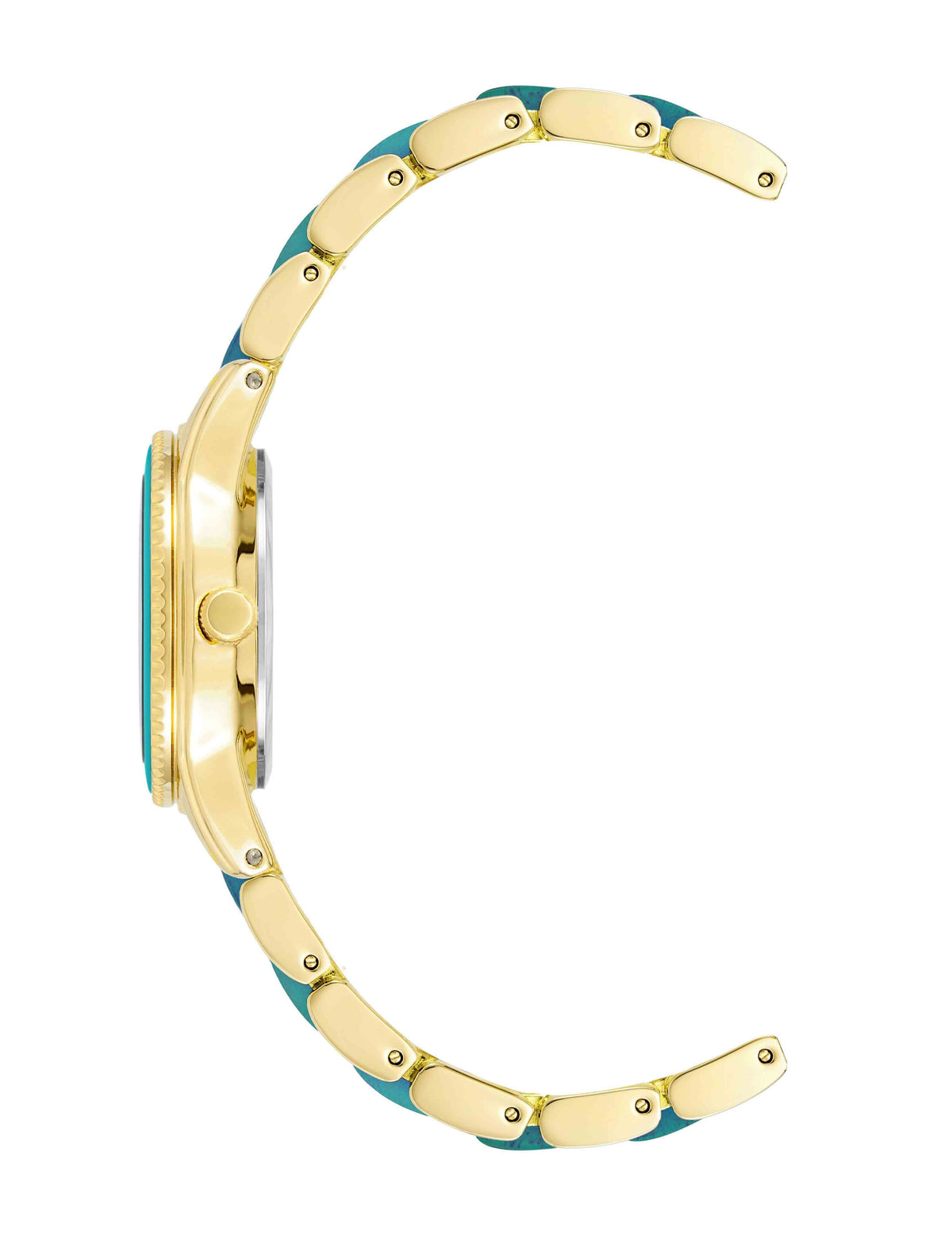 Anne Klein  Pearlescent Resin Link Bracelet Watch - Clearance