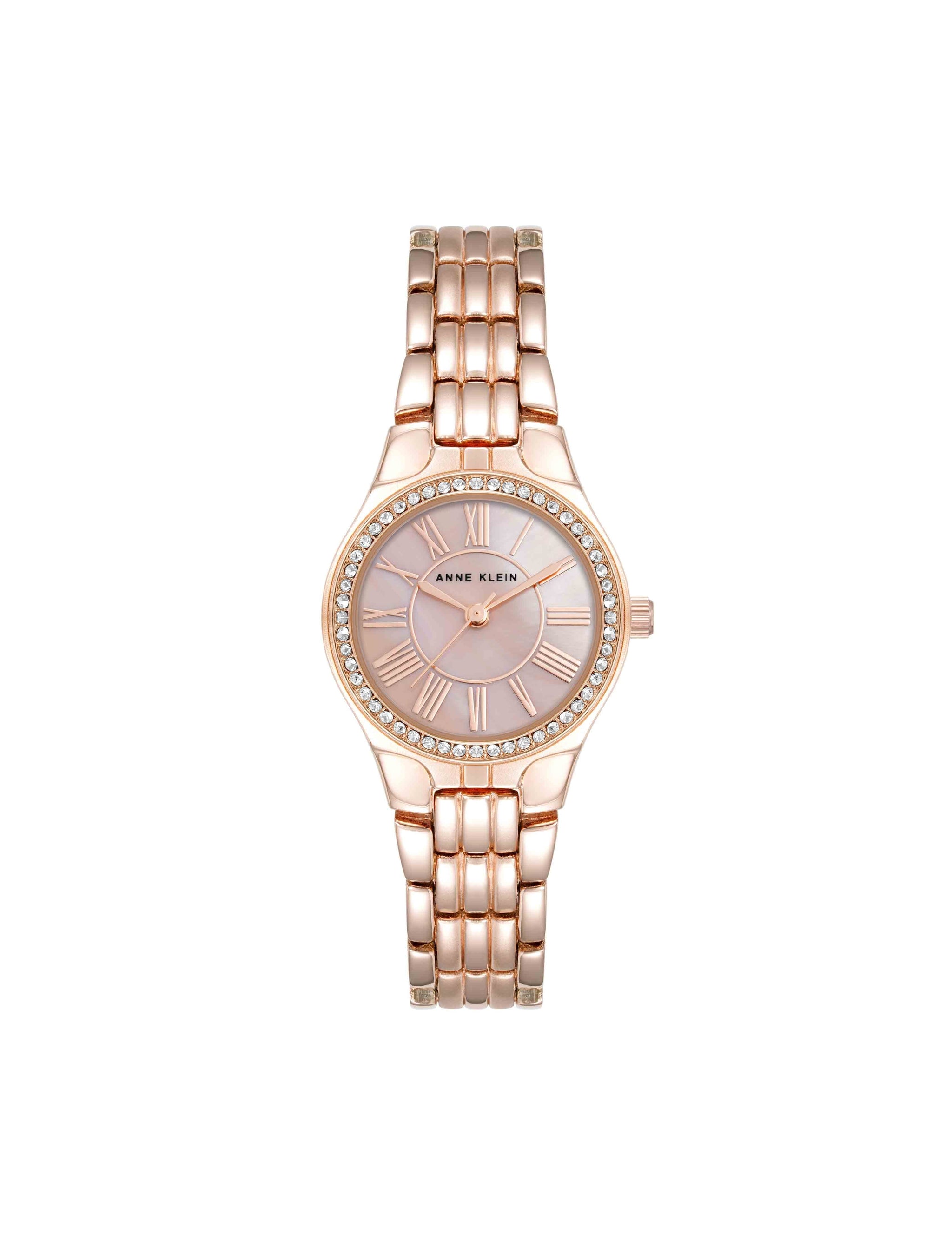 Premium Crystal Bezel Watch Anne Klein
