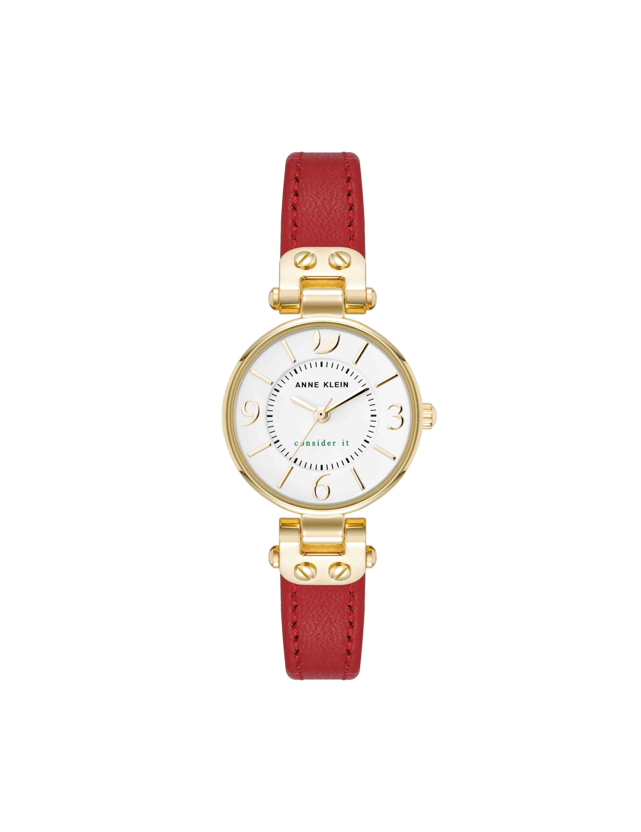 Consider It Sustainable Leather Strap Watch Consider It Sustainable Leather Strap Watch