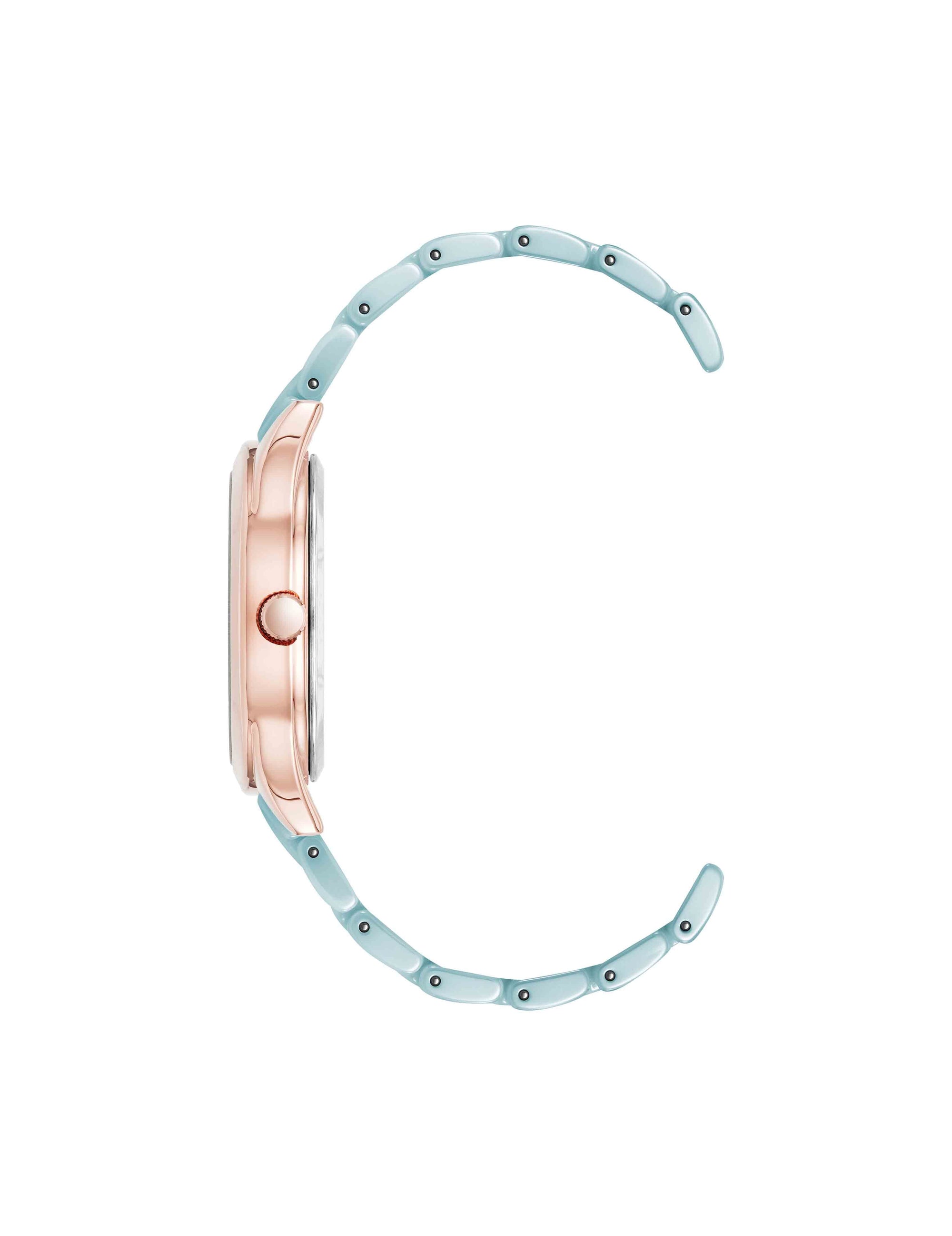 Oval Ceramic Diamond Dial Bracelet Watch Watches Egluck