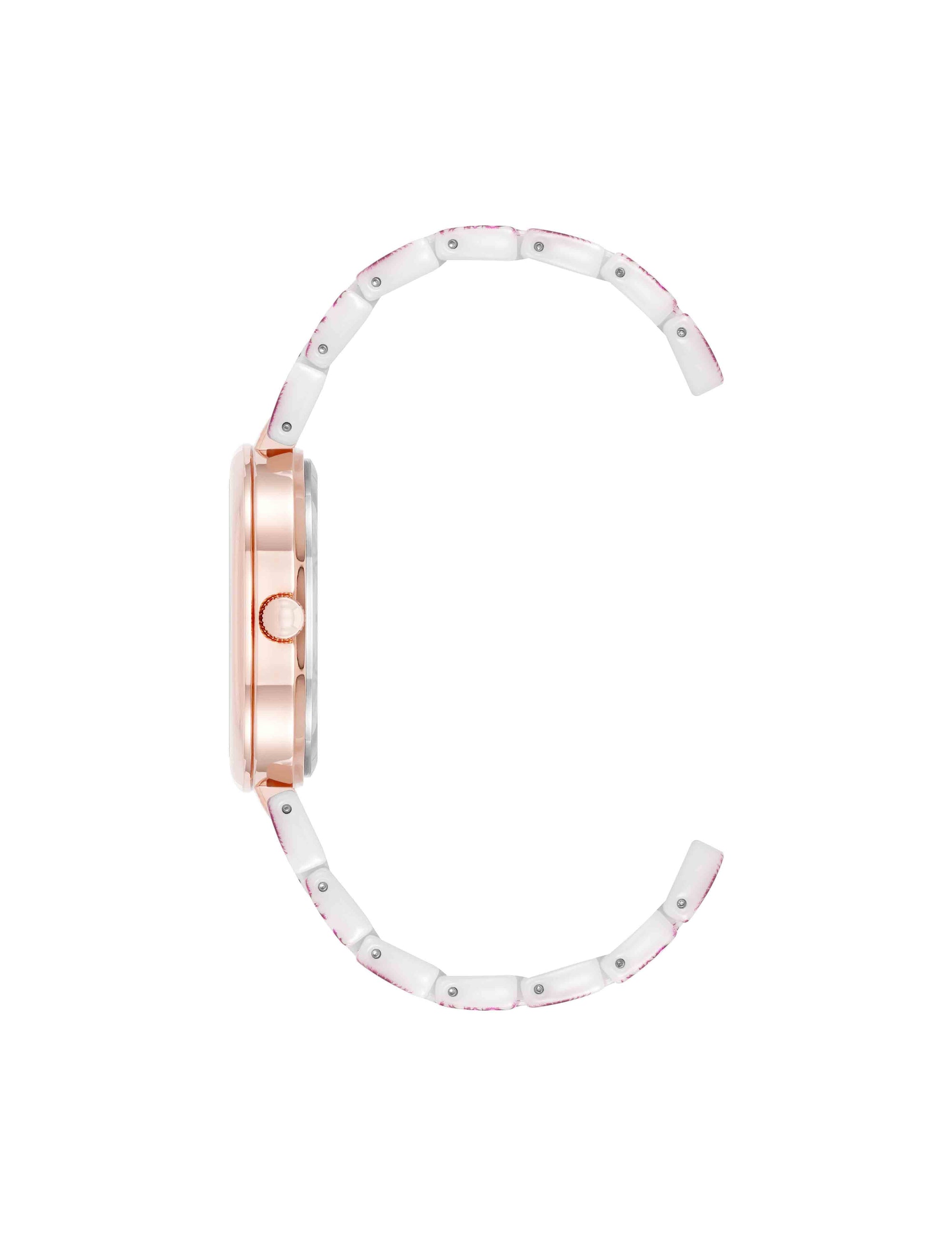 Botanical Pattern Ceramic Bracelet Watch Watches Egluck