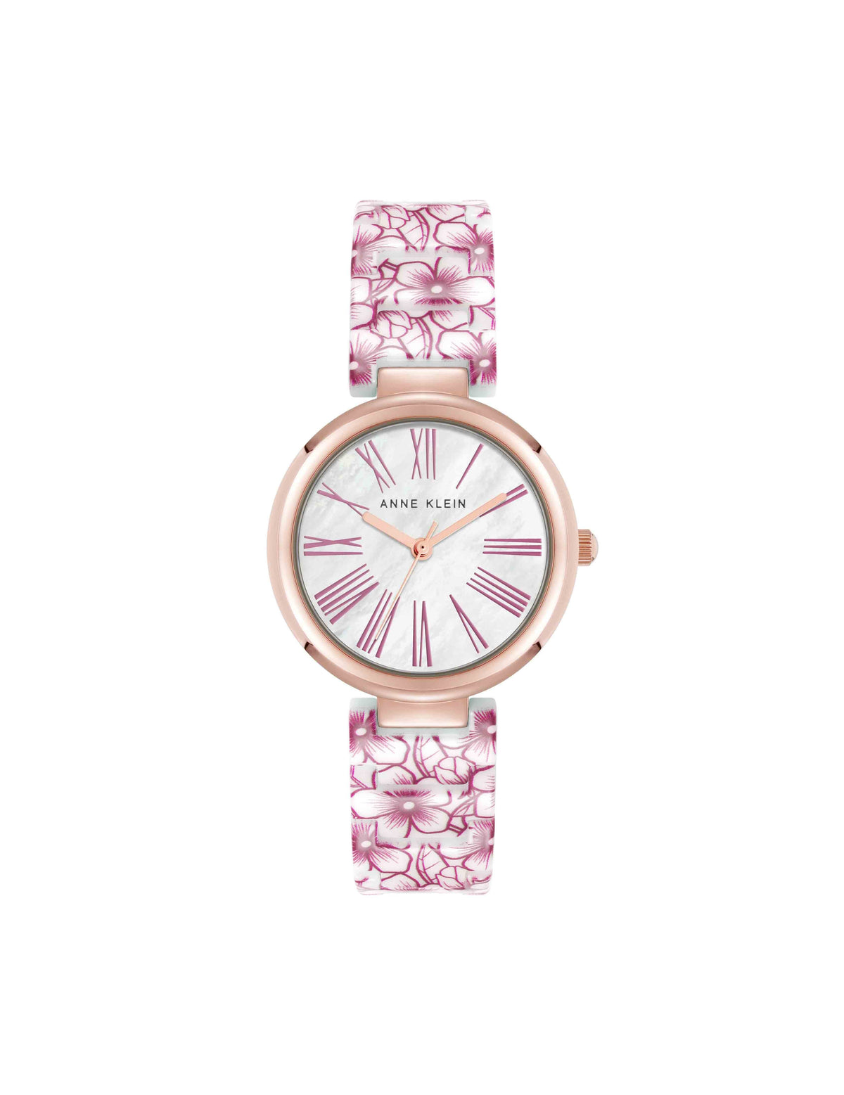Botanical Pattern Ceramic Bracelet Watch Watches Egluck