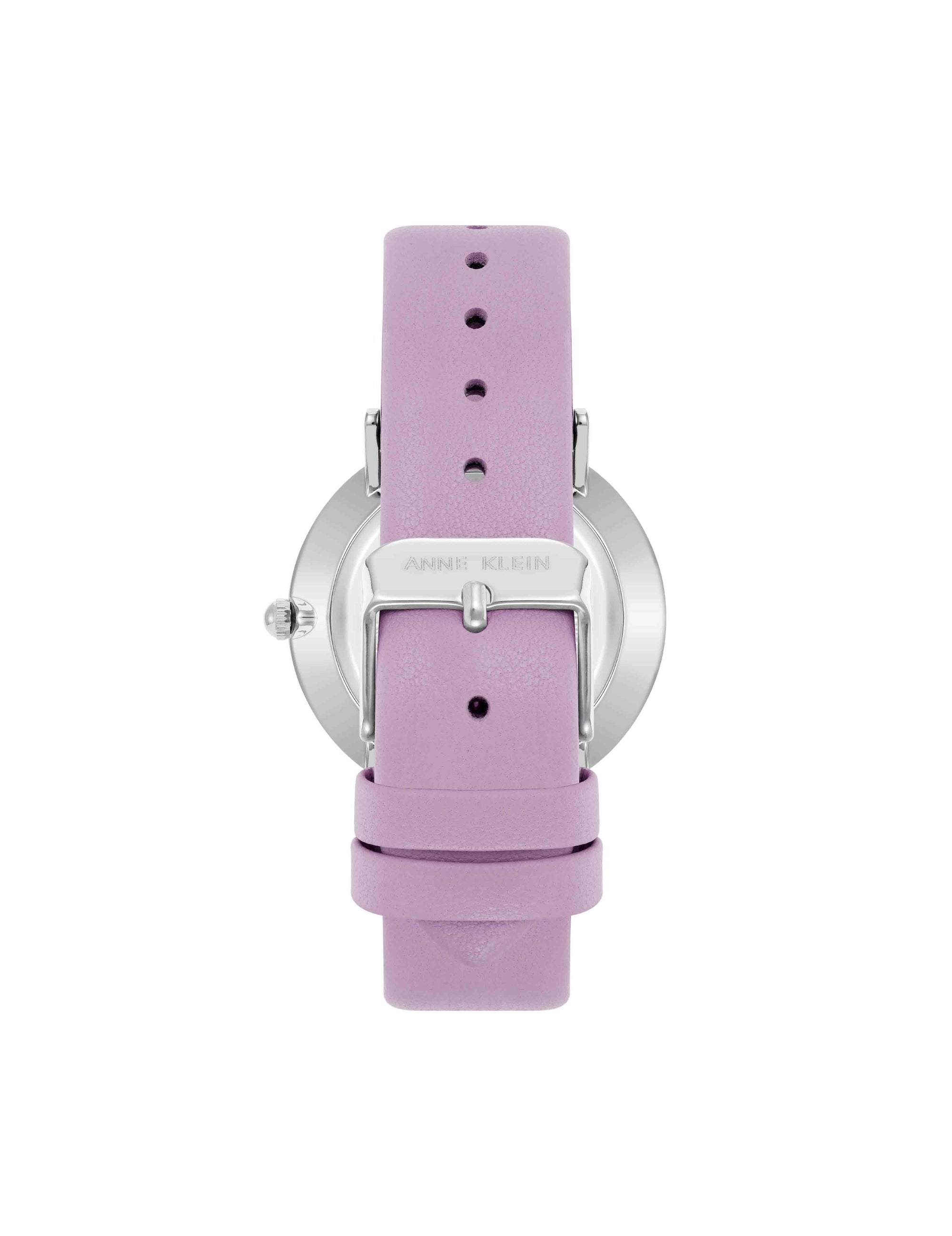 Anne Klein Patterned Dial Strap Watch