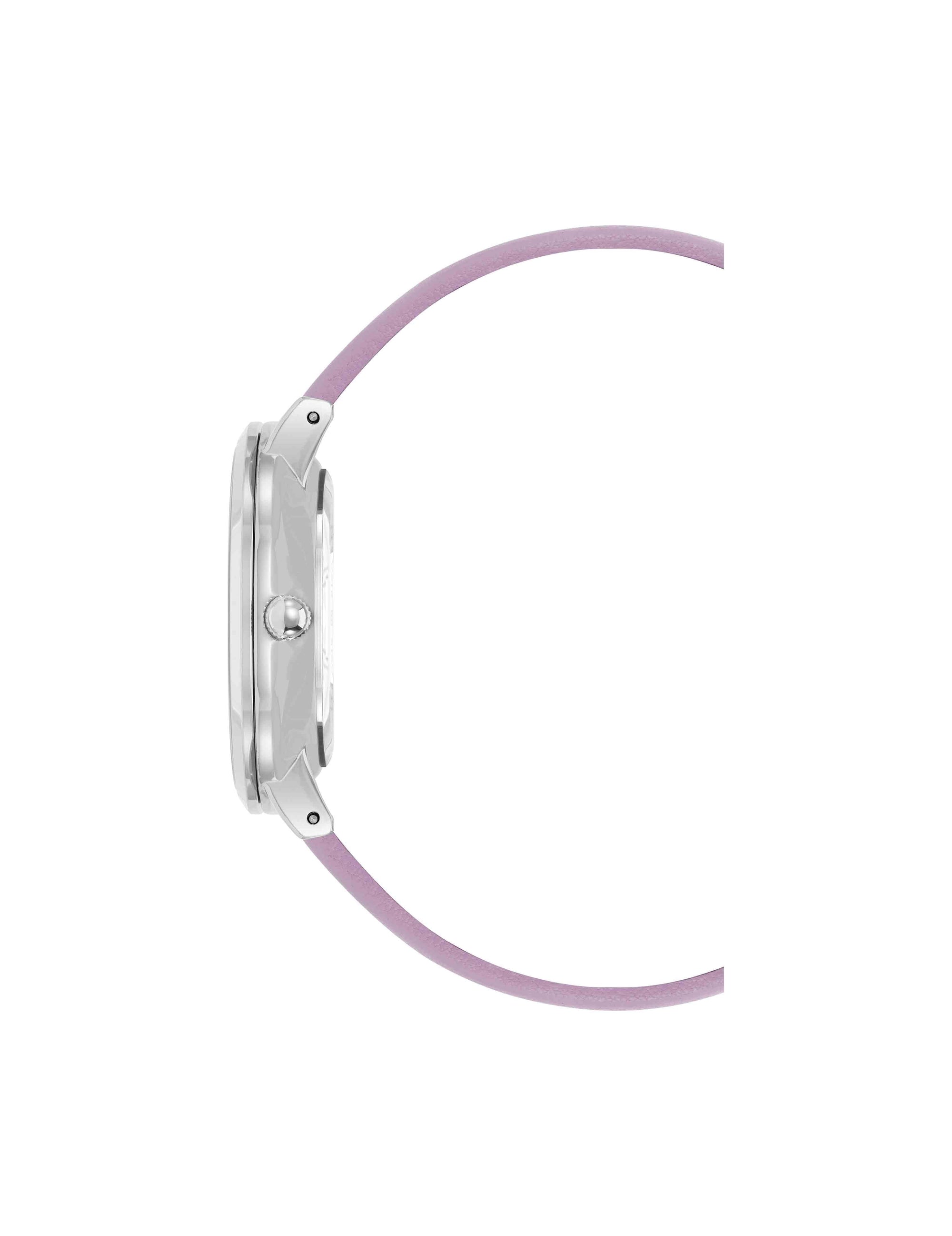 Anne Klein Patterned Dial Strap Watch