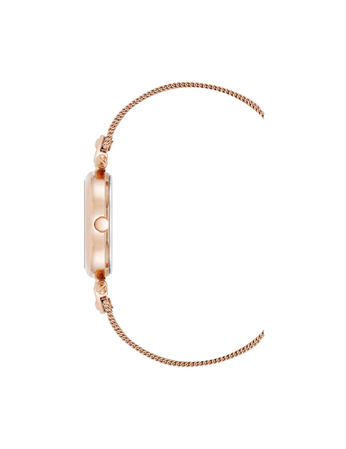 Anne Klein Oval Mesh Bracelet Watch