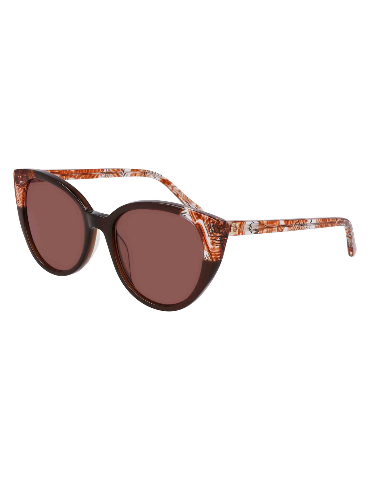 Anne Klein  Uplifting Rounded Cat-eye Sunglasses