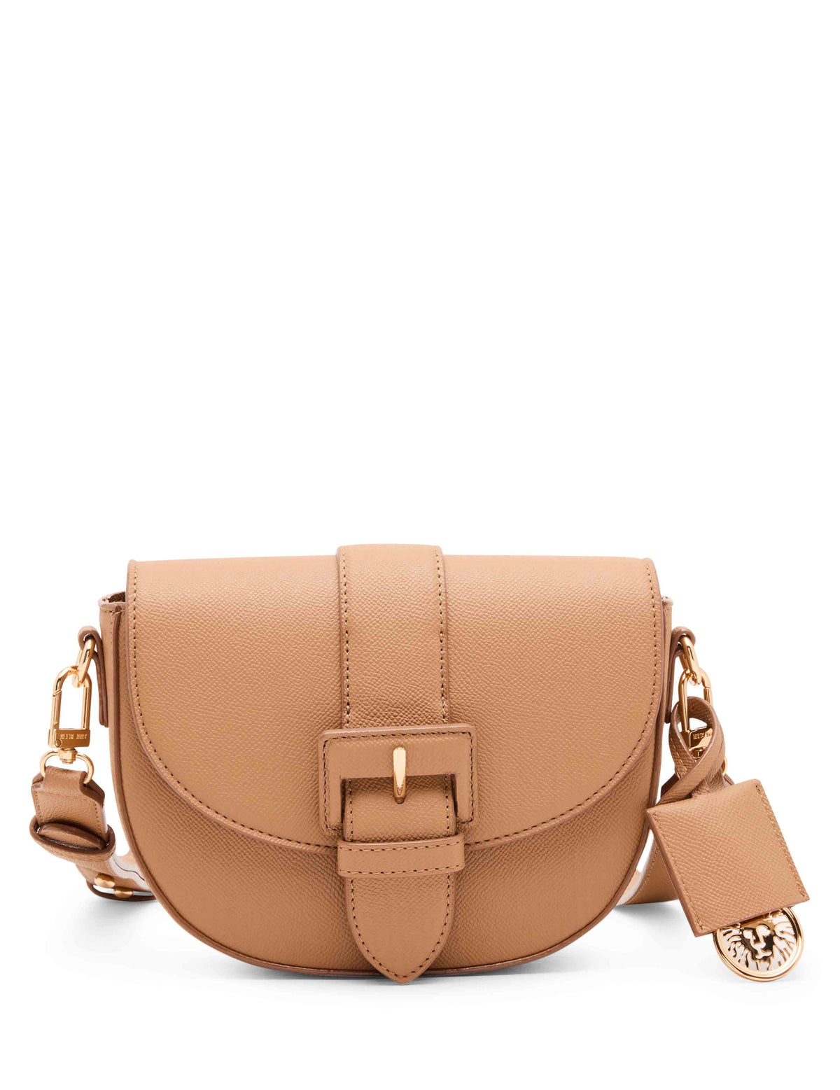 Anne Klein Sunbaked Covered Buckle Saddle Crossbody