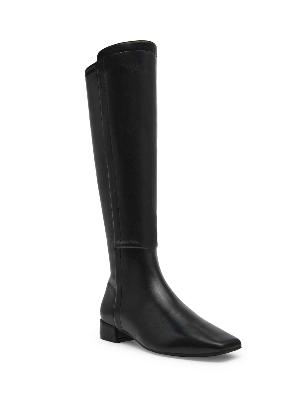 Anne Klein Black Smooth Rosina Boot