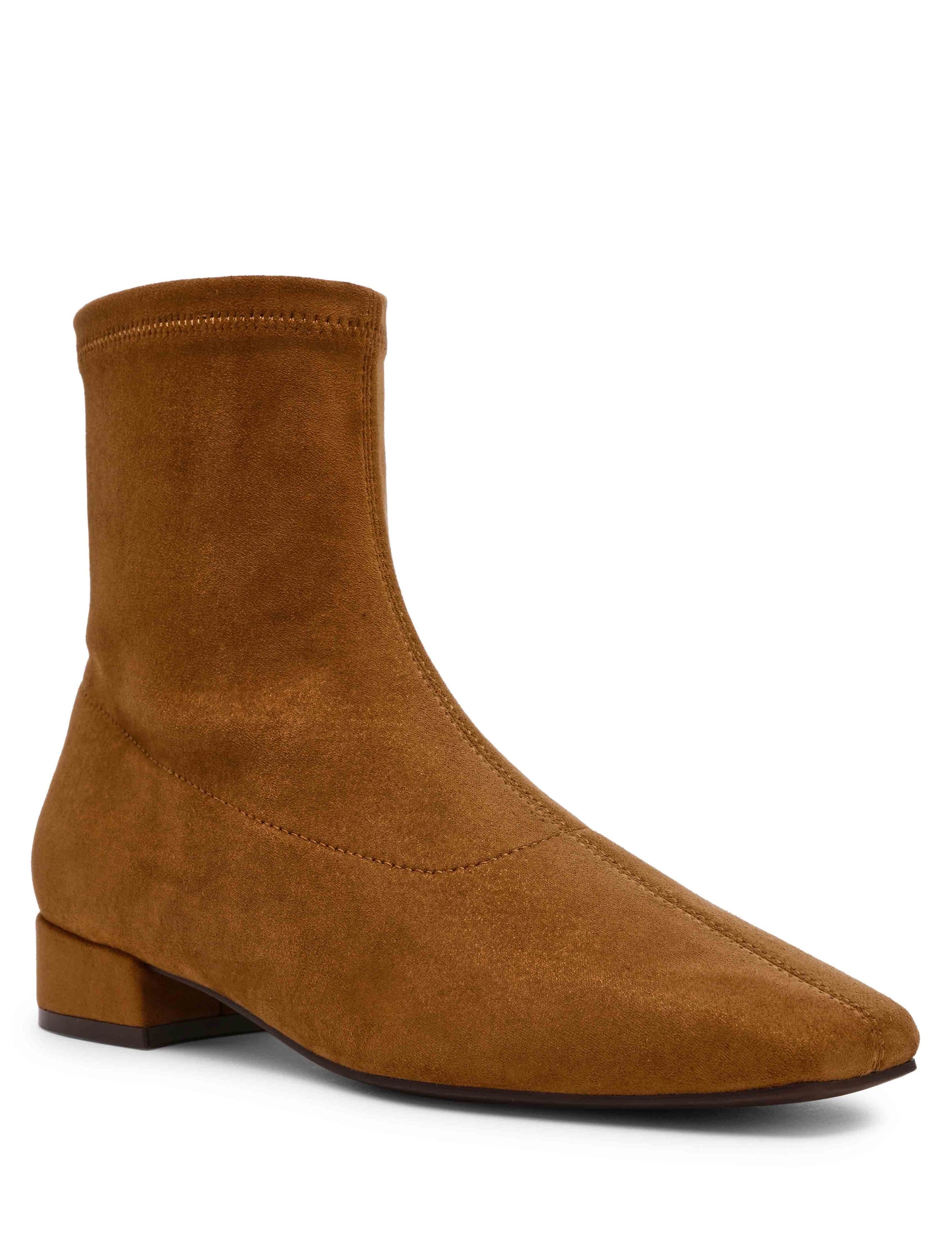 Anne Klein Tan Suede Russ Glove Boot