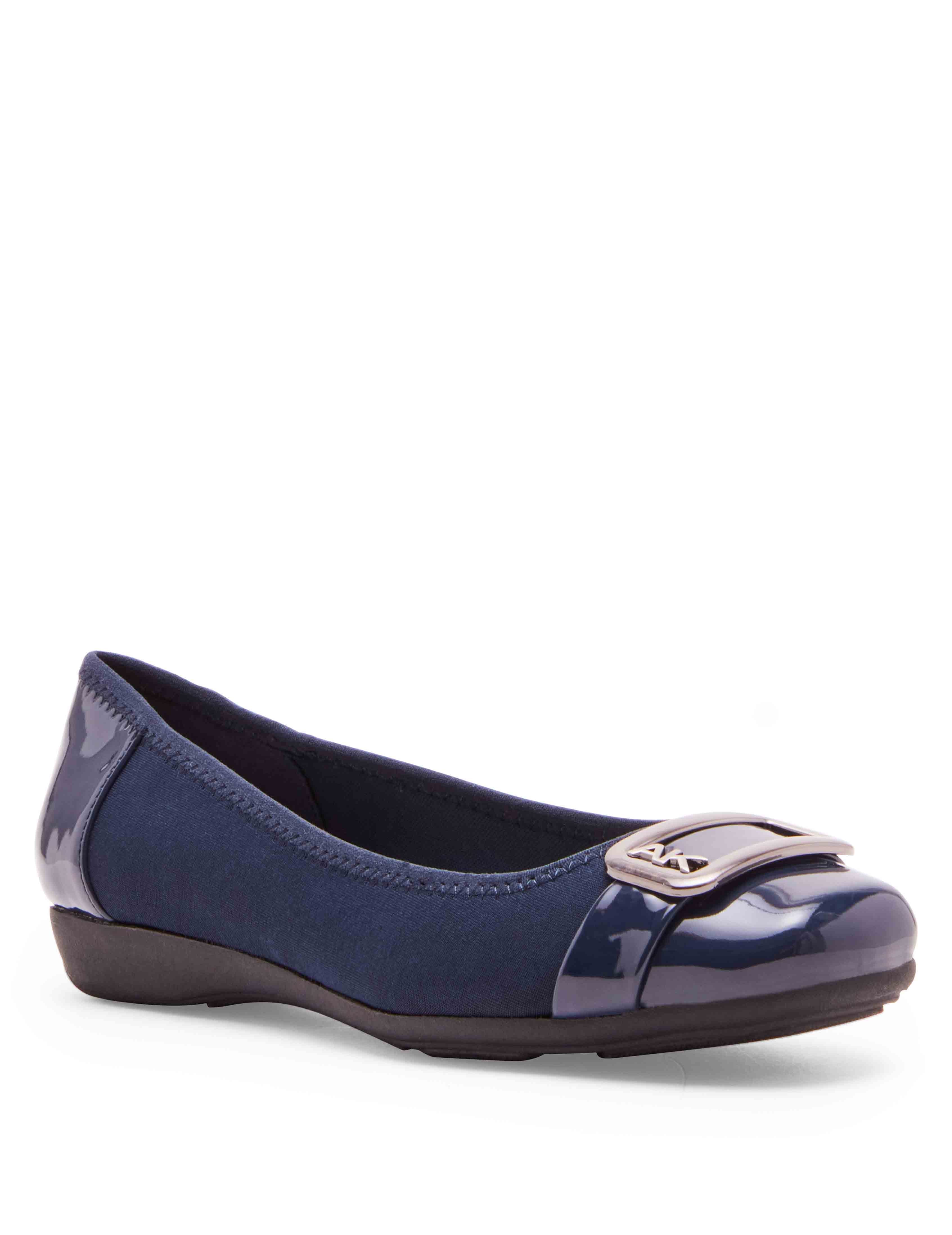 Anne klein shoes navy on sale