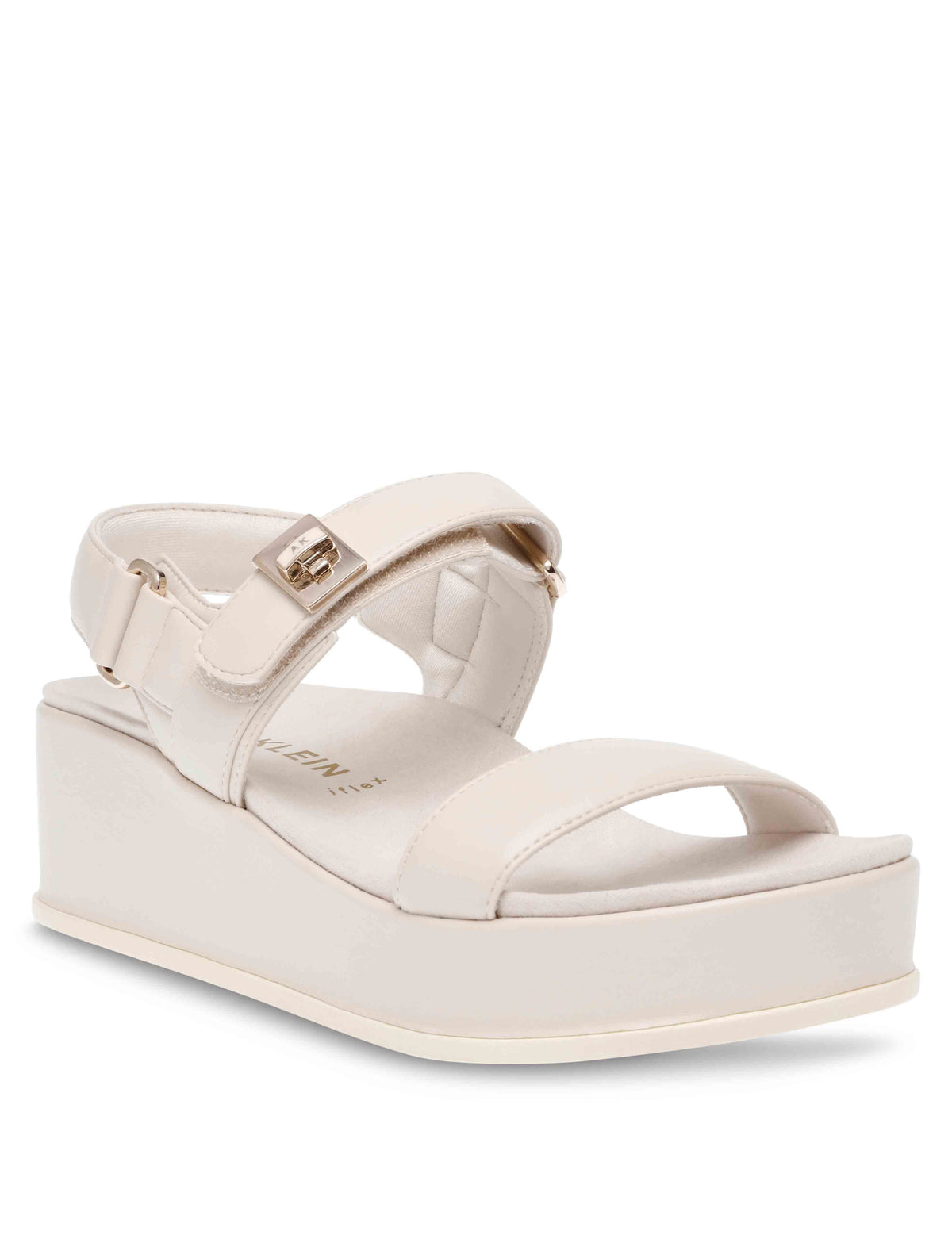 Anne Klein Off-white Violette Platform Sandal