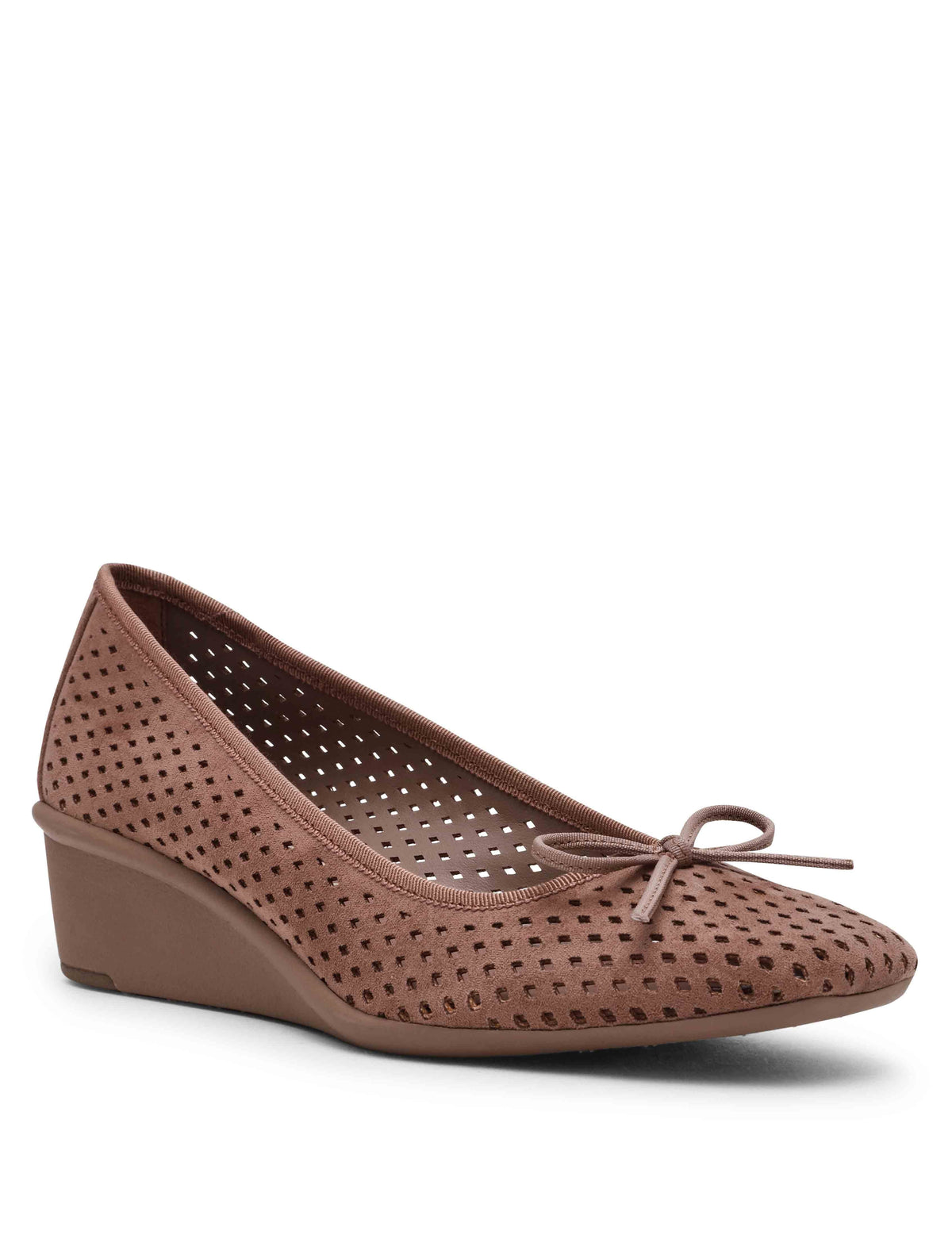 Anne Klein Truffle Winslet Wedge