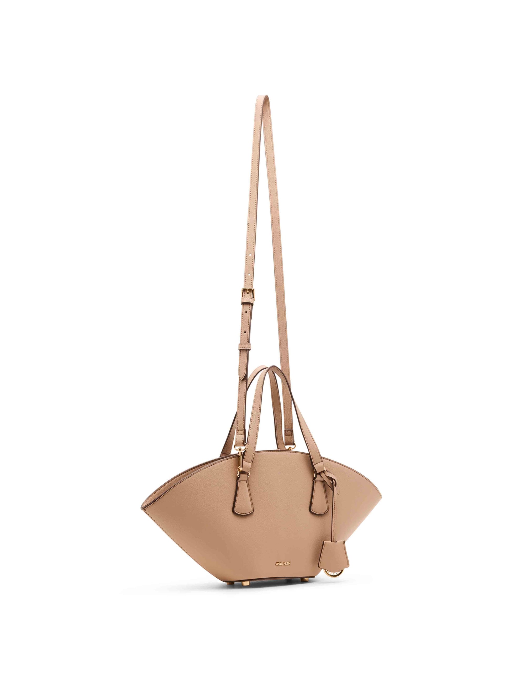 Anne Klein Small Curved Tote with Convertible Strap