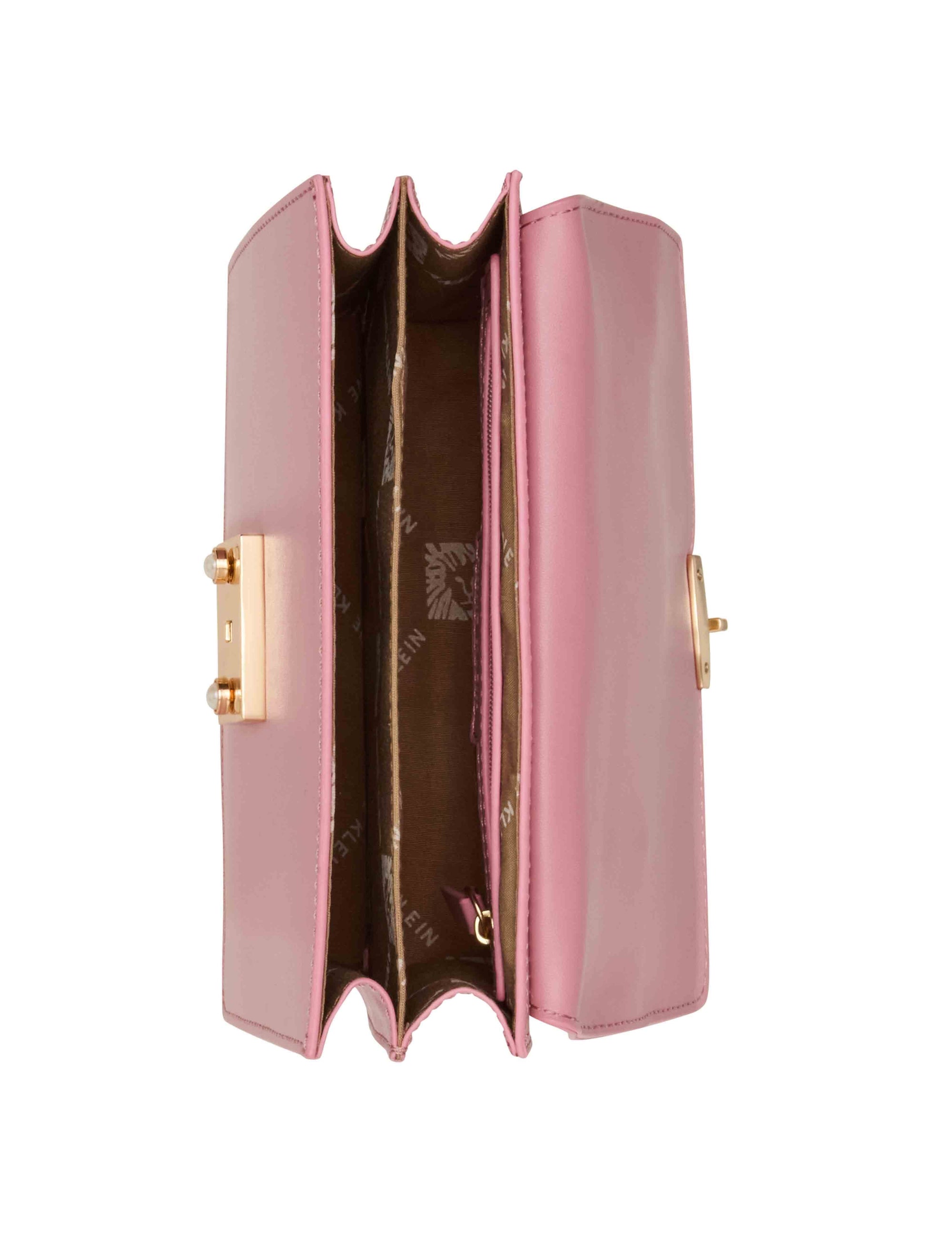 Anne Klein Small Top Handle With Mirror And Detachable Strap