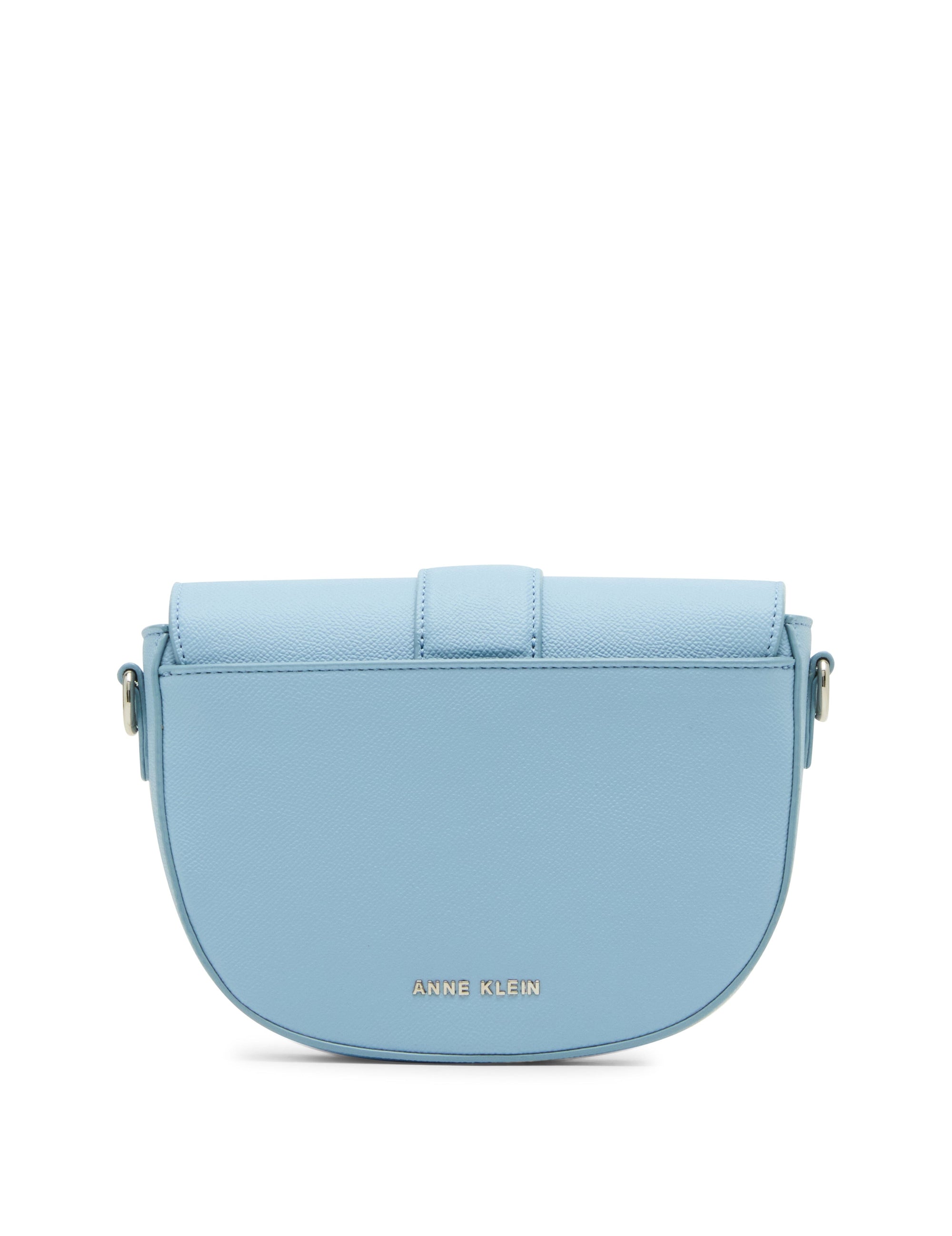 Anne Klein Covered Buckle Saddle Crossbody