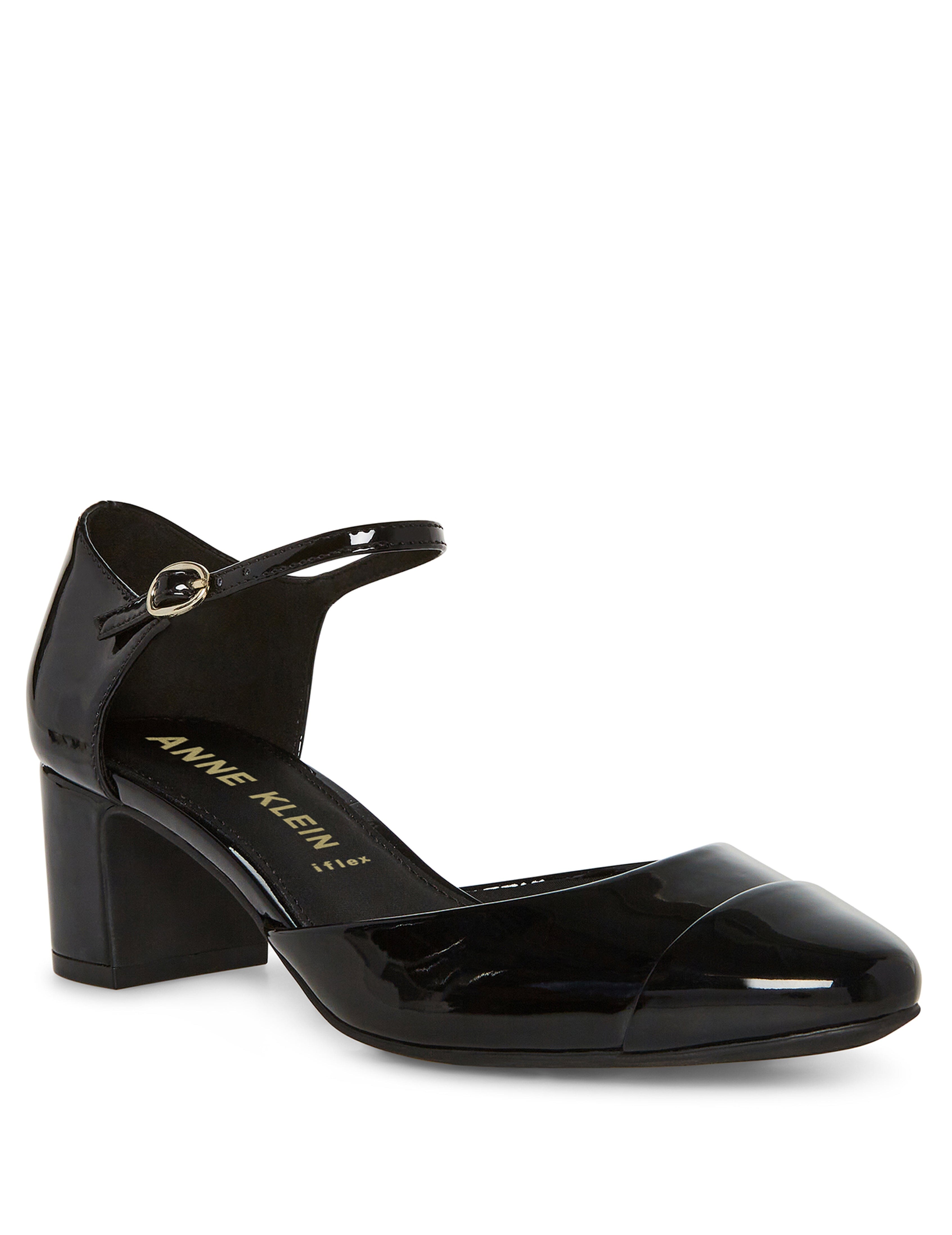 Anne klein black heels best sale