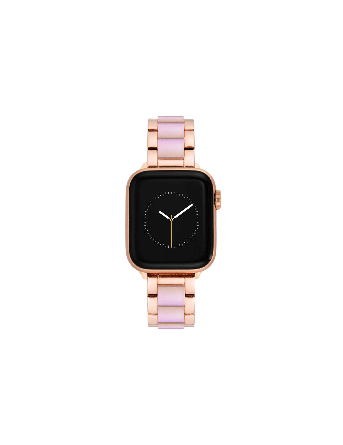 Anne Klein Rose Gold-Tone/Iridescent Iridescent Resin Bracelet Band for Apple Watch®