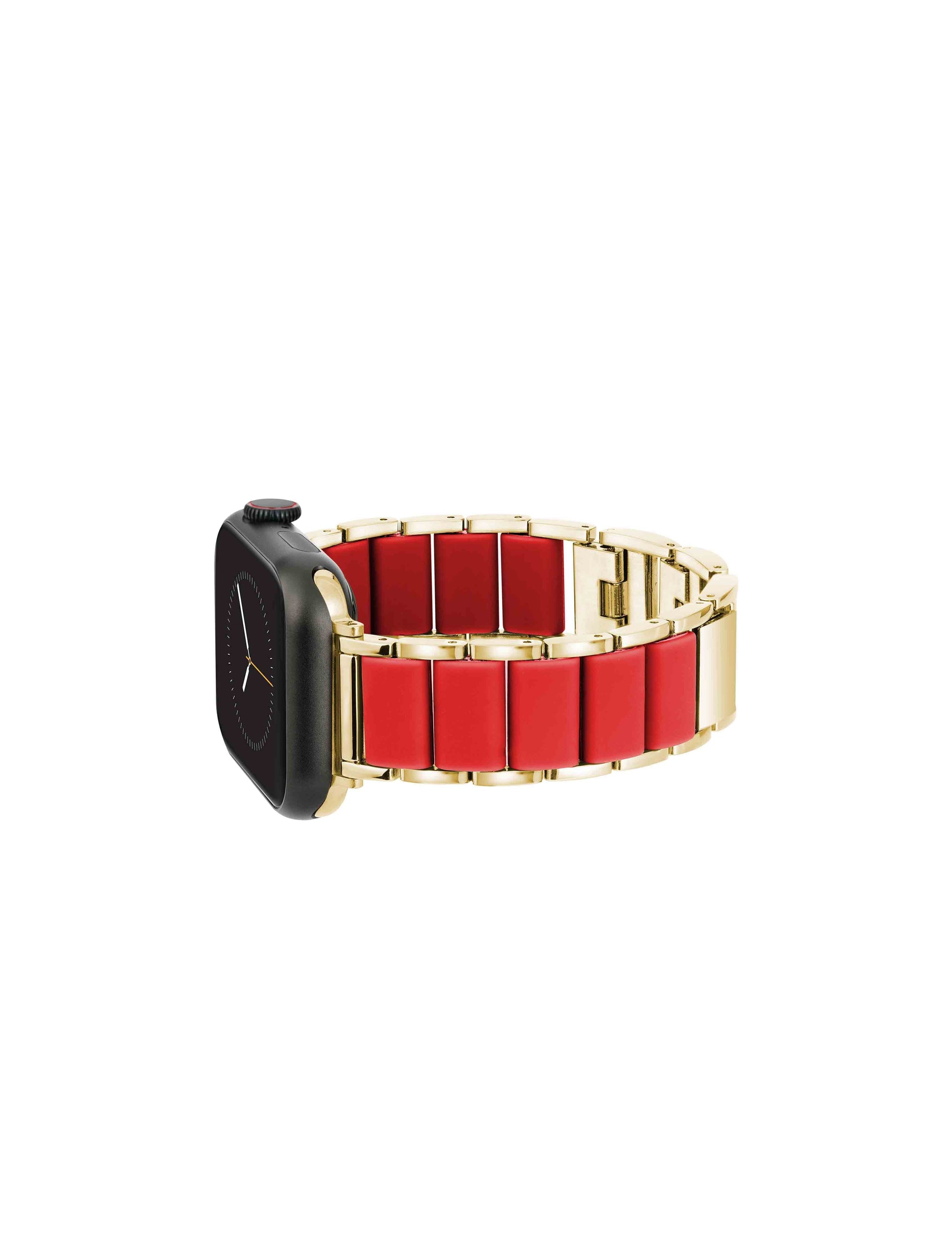 Anne Klein  Rubberized Link Bracelet Band for Apple Watch®