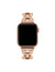 Anne Klein Rose Gold-Tone Premium Crystal Round Link Bracelet  for Apple Watch®