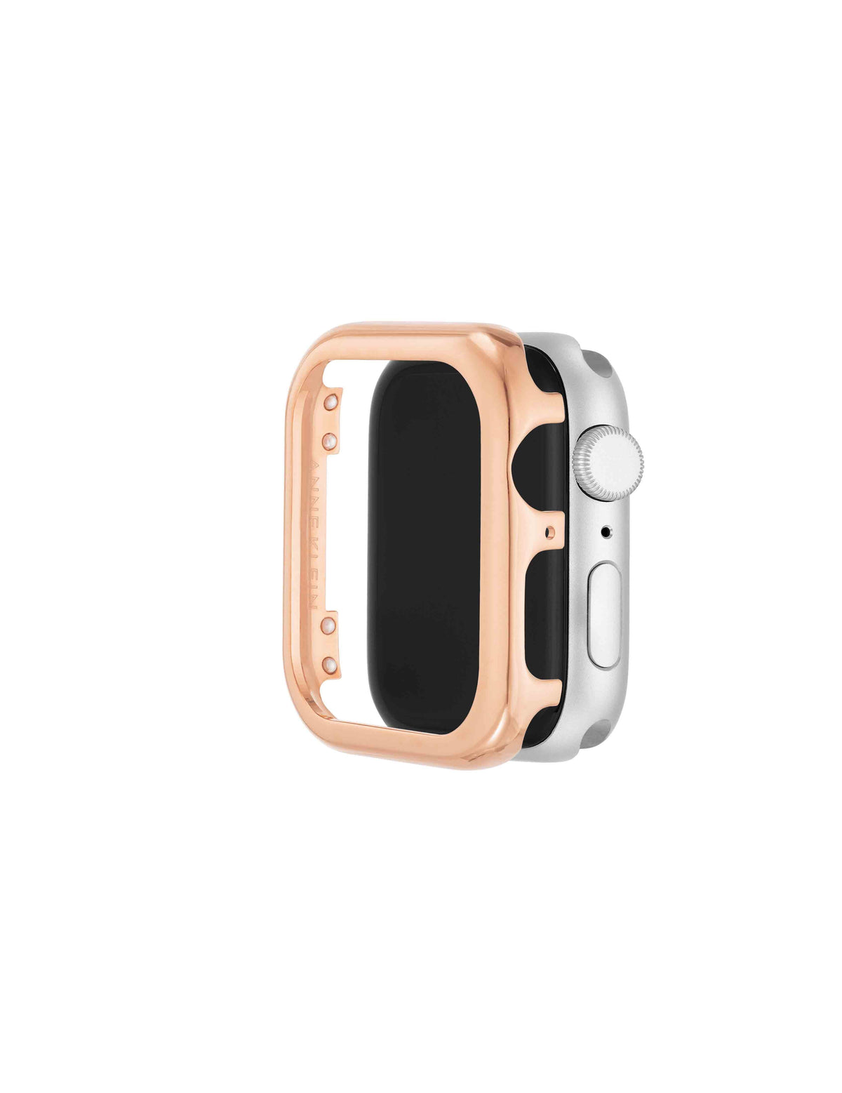 Anne Klein  Polished Metal Bumper for Apple Watch®