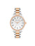 Anne Klein Silver-Tone/Rose Gold-Tone Two-Tone Cushion Bracelet Watch - Clearance