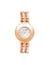 Anne Klein Rose Gold-Tone Double Chain Bracelet Watch - Clearance