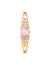 Anne Klein Rose quartz/Rose gold Gemstone Covered Dial Watch