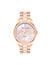 Anne Klein Blush/Rose Gold-Tone Diamond Accented Ceramic Boyfriend Watch - Clearance
