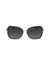 Anne Klein  Square Metal Sunglasses