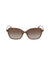 Anne Klein MOCHA Rounded Square Sunglasses