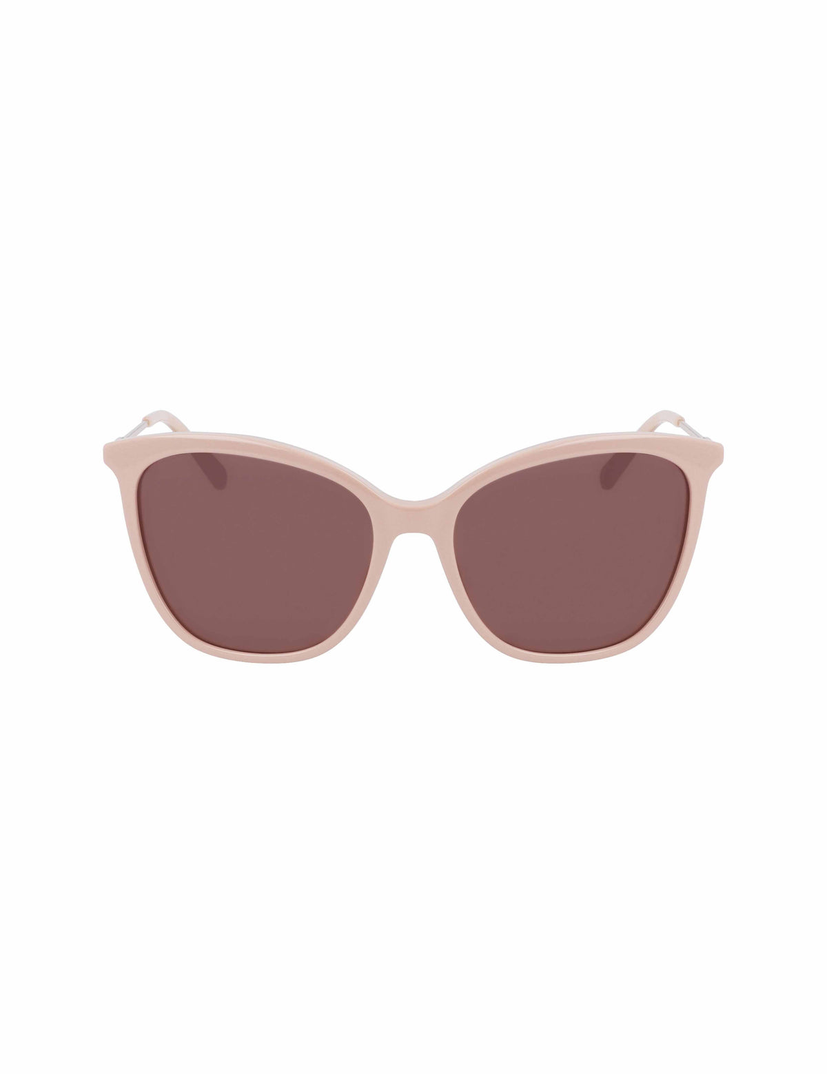 Anne Klein Taupe Oversized Square Sunglasses