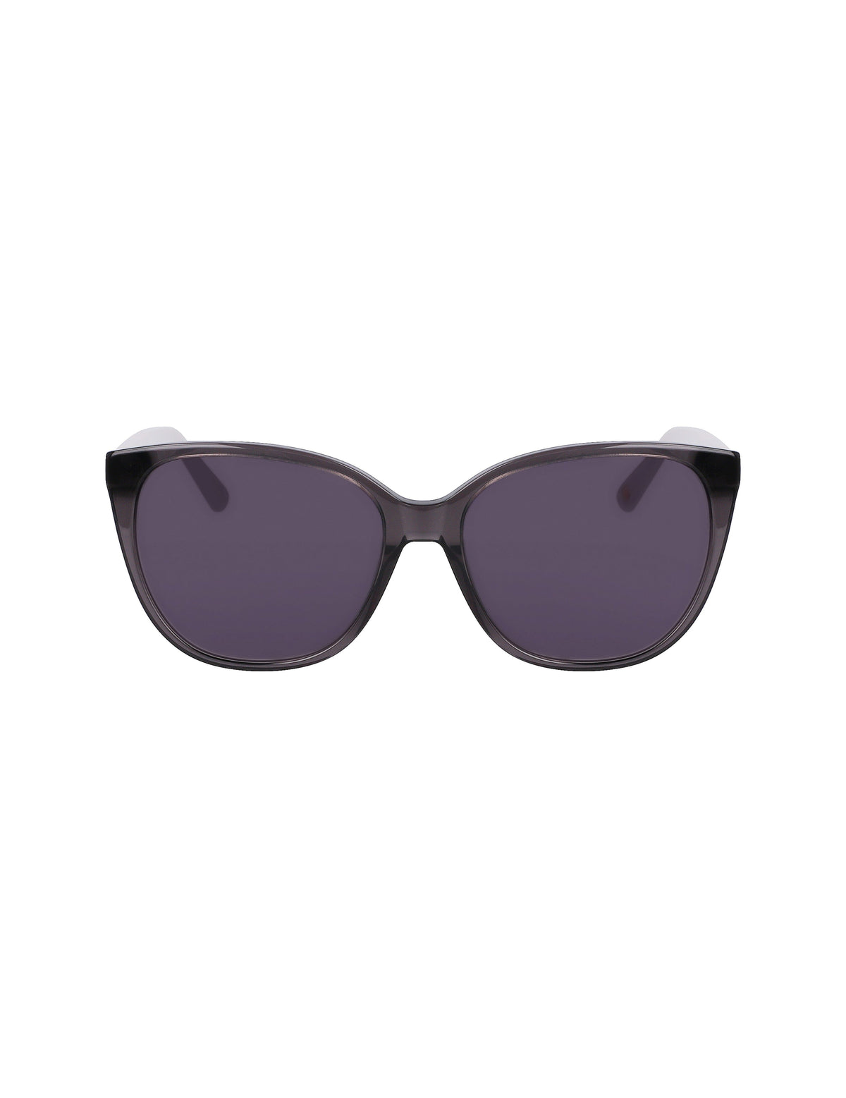 Anne Klein Grey Crystal Crystal Cat-Eye Braided Sunglasses