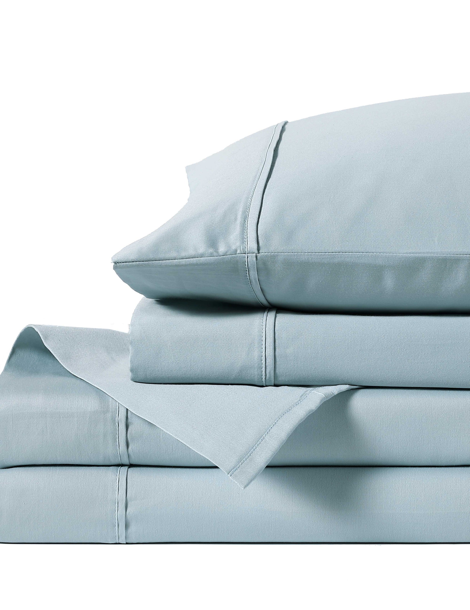 Anne Klein Blue-Grey Reverie Anti-Microbial Sheet Set