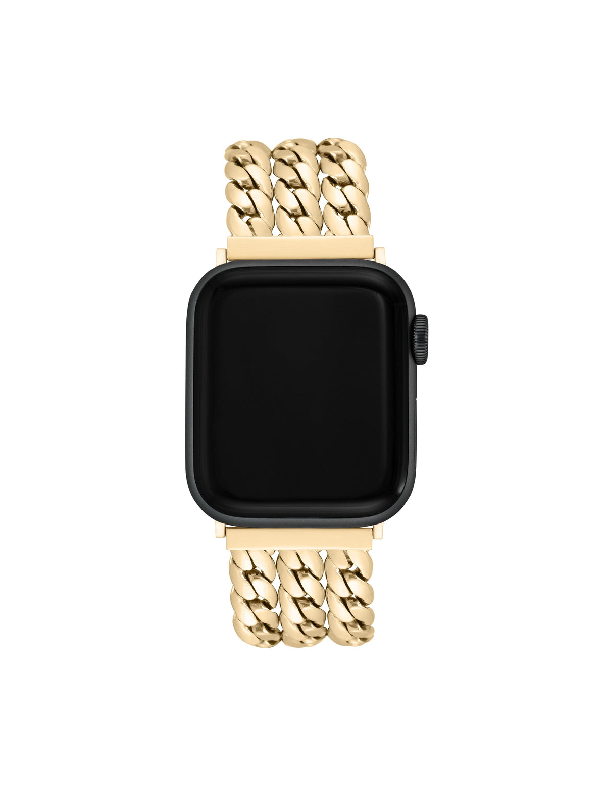 Anne Klein Gold-Tone Multi Chain Link Band for Apple Watch®