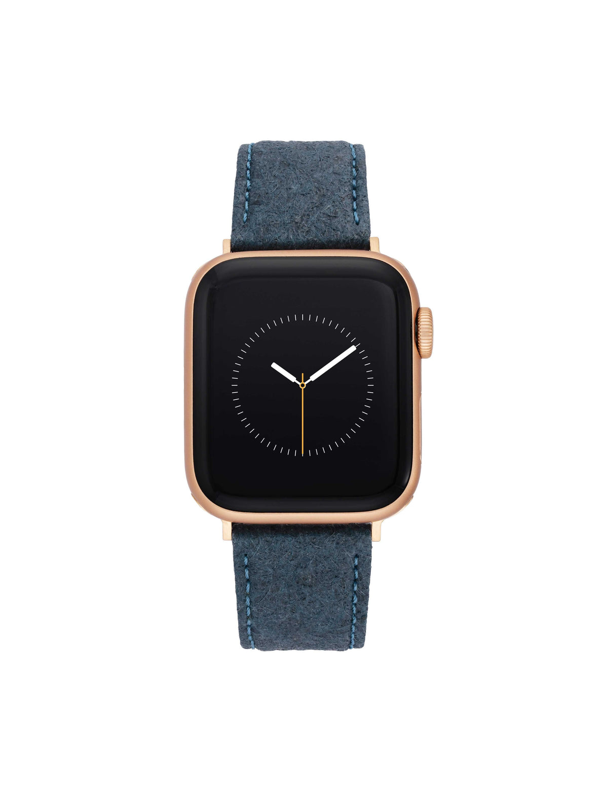 Anne Klein Blue/Rose Gold-Tone Consider It Pineapple Leather Band for Apple Watch® - Clearance
